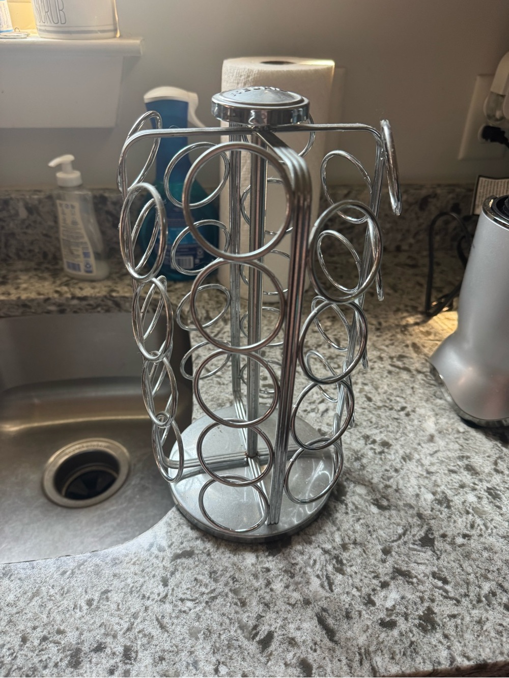 Keurig Chrome Pod Carousel - Silver Finish